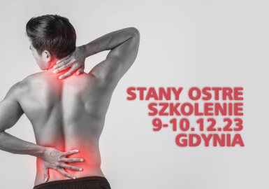 Szkolenie STANY OSTRE - są jeszcze wolne miejsca